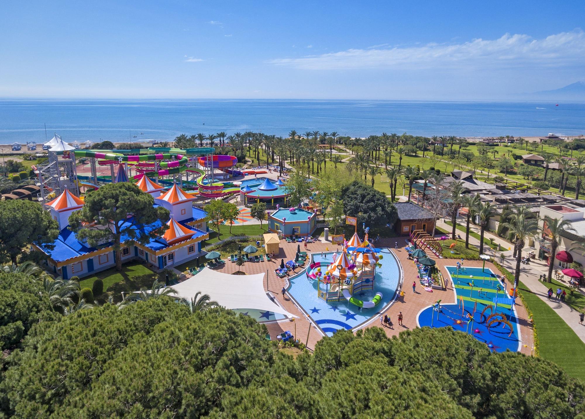 Ic Hotels Green Palace - Kids Concept Antália Exterior foto Aerial view of the park