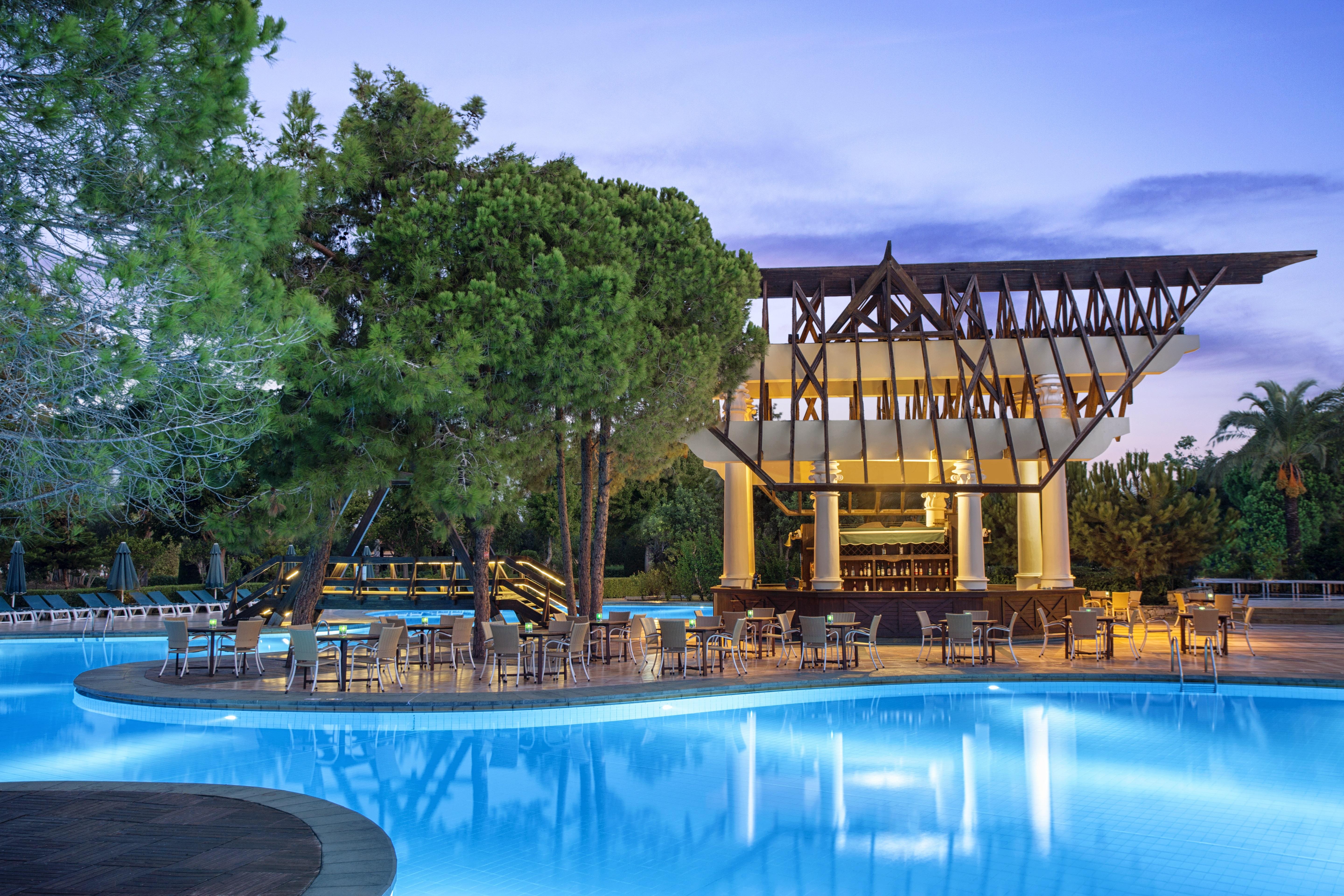 Ic Hotels Green Palace - Kids Concept Antália Exterior foto The pool at the hotel